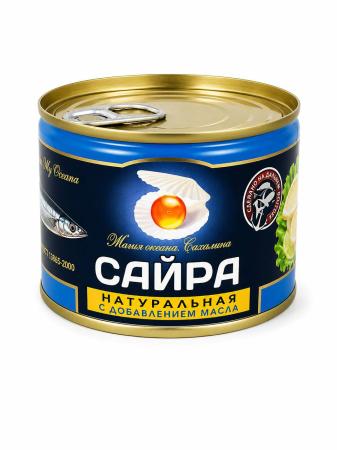 Сайра с маслом, 227 г