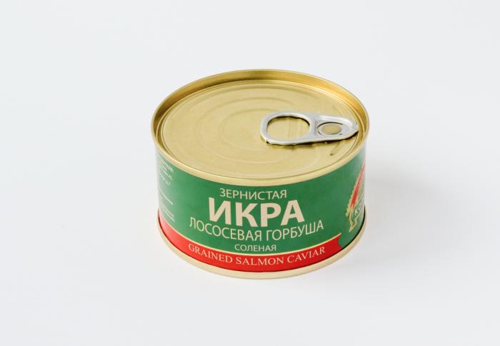 Икра красная горбуши, 140 г