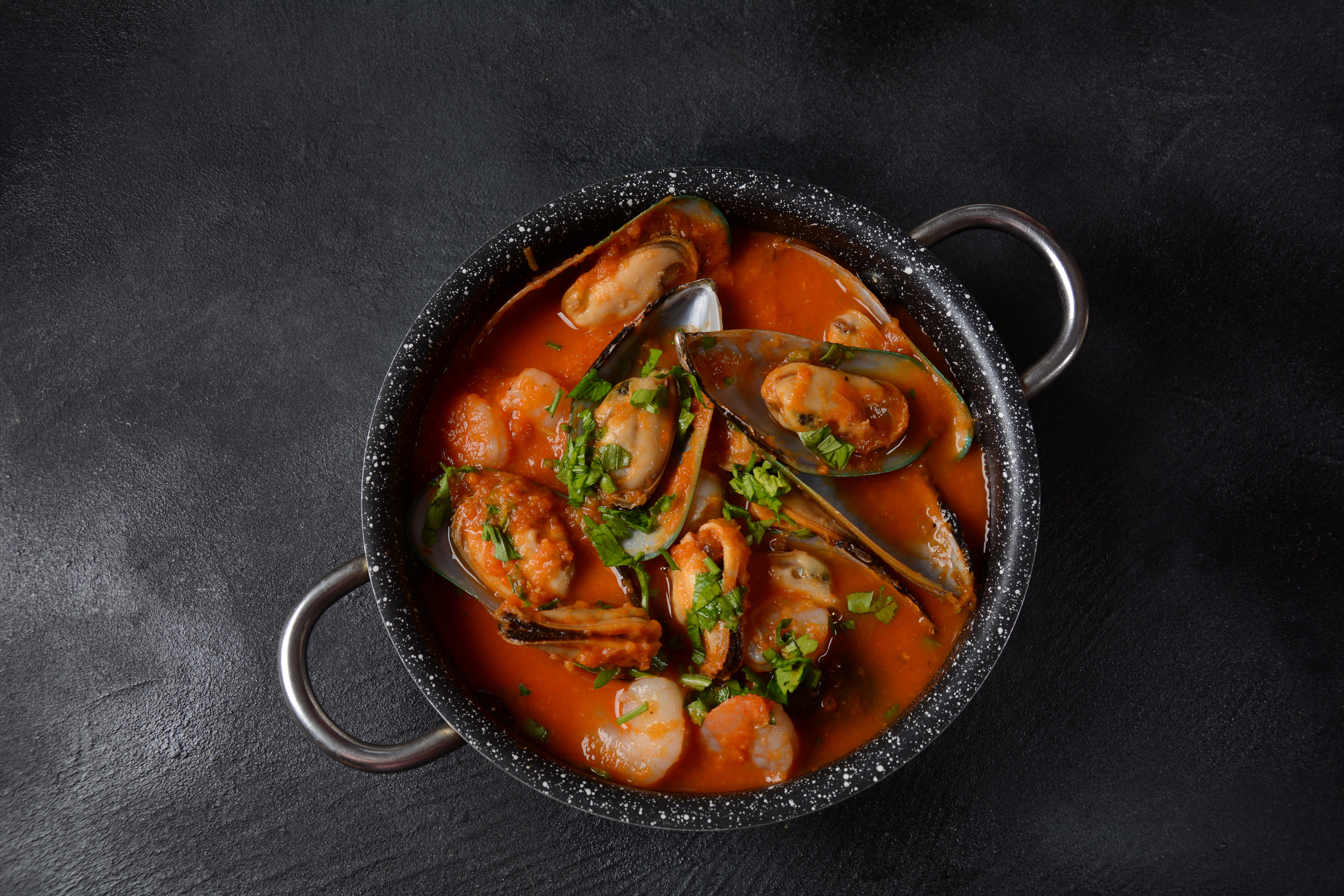 "Буйабес" - рецепт томатного супа с морепродуктами