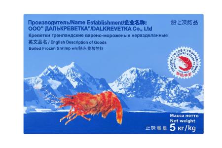 Креветка гренландская (дракончик), 5000 г