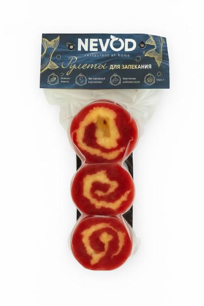 Рулеты из тунца с сыром и креветками ~400гр, 1000 г