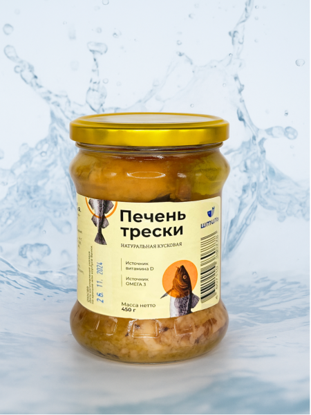 Печень трески , 450 г