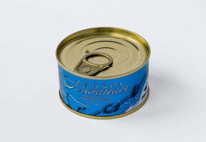 Икра минтая, 130 г
