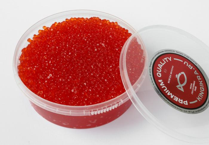 Икра красная форели, 500 г