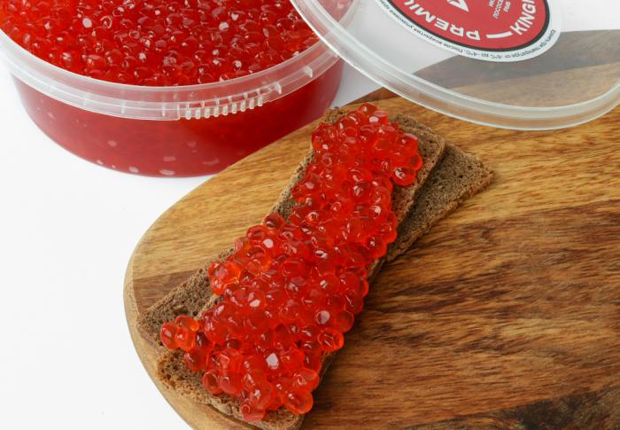 Икра красная кеты, 250 г