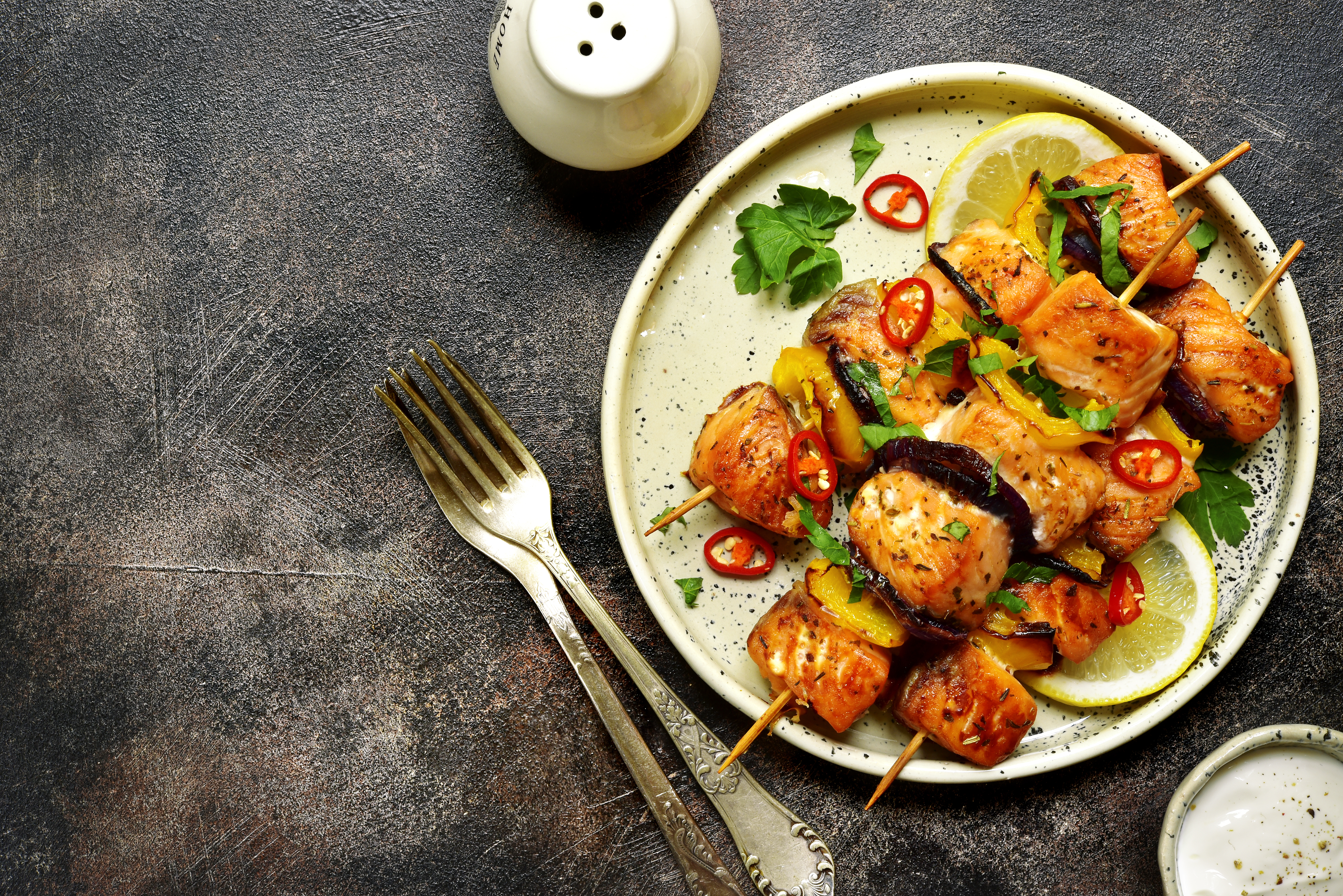 Нежнейший шашлык из форели в духовке. Пошаговый рецепт с фото!