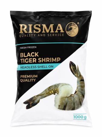 Креветка тигровая б/г 16/20 Risma , 1000 г