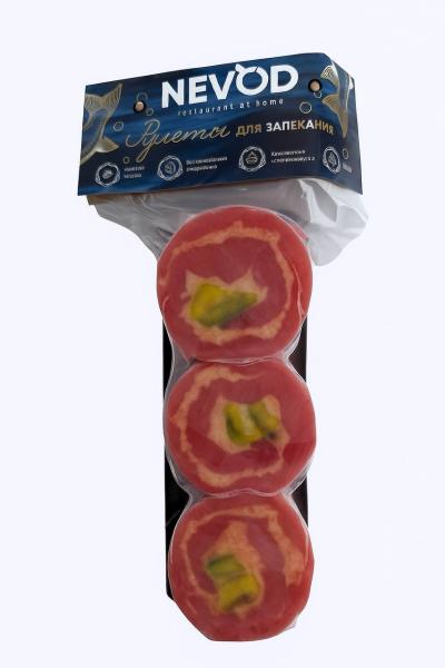 Рулеты из тунца с сыром и авокадо ~400гр, 1000 г