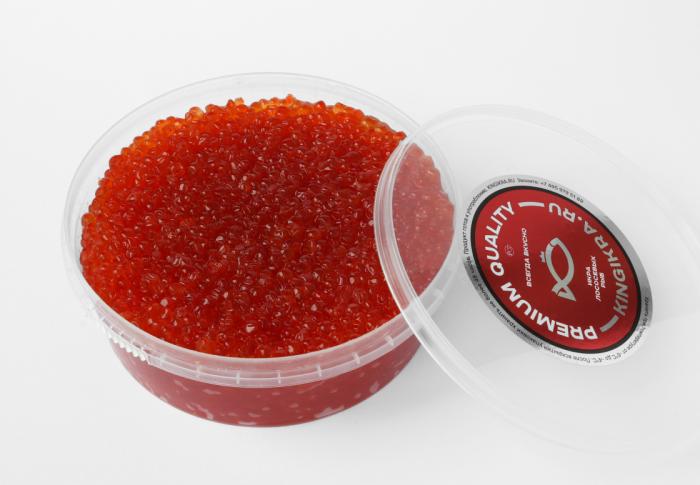 Икра красная кижуча, 500 г