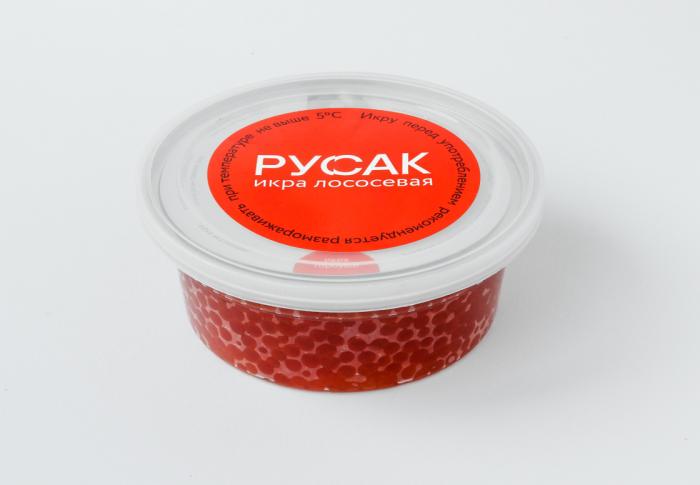 Икра горбуши без консервантов, 200 г