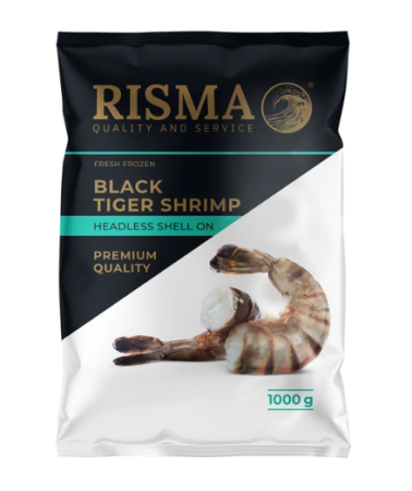 Креветка тигровая б/г 13/15, 1000 г