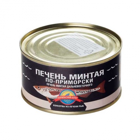 Печень минтая, 180 г