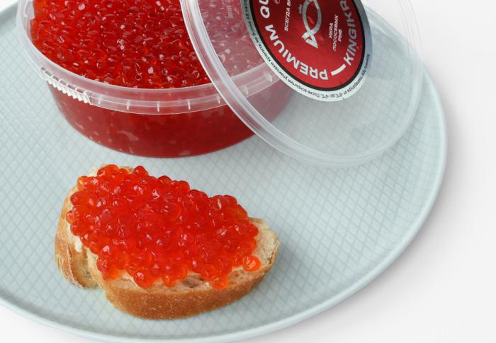 Икра красная кеты, 500 г