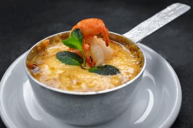 Жюльен «Аристократ» из морепродуктов: пошаговый рецепт приготовления