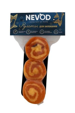 Рулеты из семги с сыром и ананасами ~400гр, 1000 г